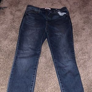 jessica simpson- curvy high rise skinny